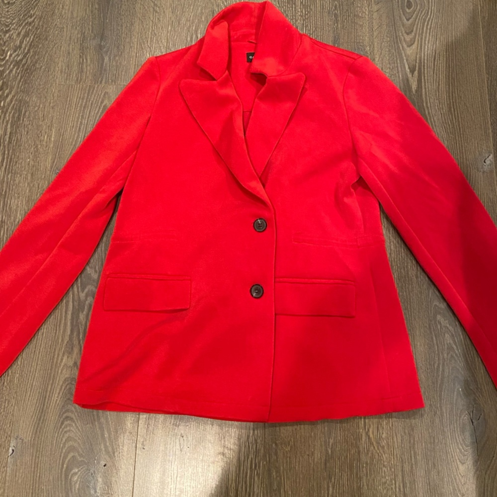 Carbon38 Red Blazer